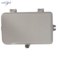 FTTH04C inline wall mounted ABS material Fiber optic plastic junction box